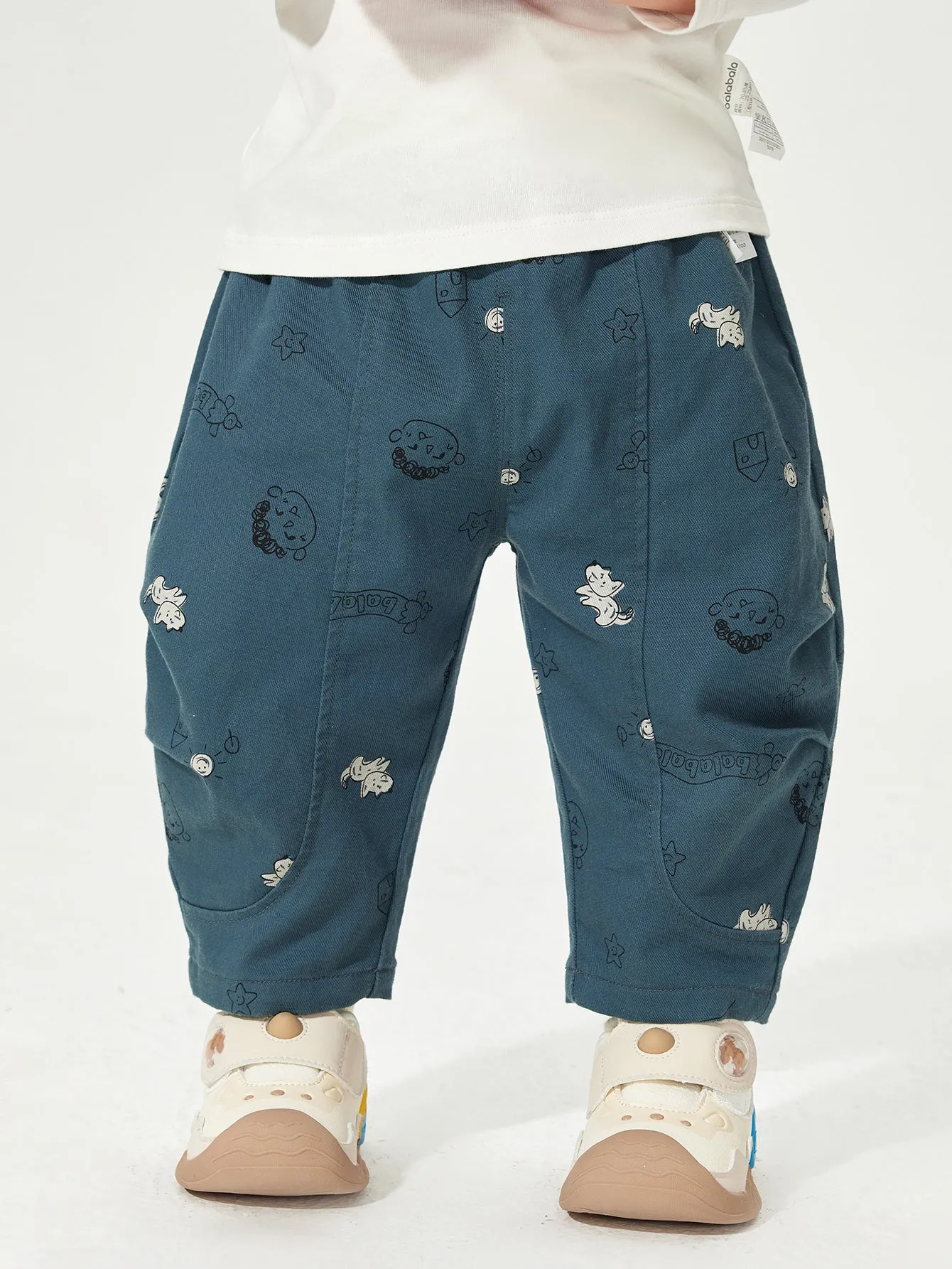 2025 Spring New Arrival Boys' Baby Woven Long Pants