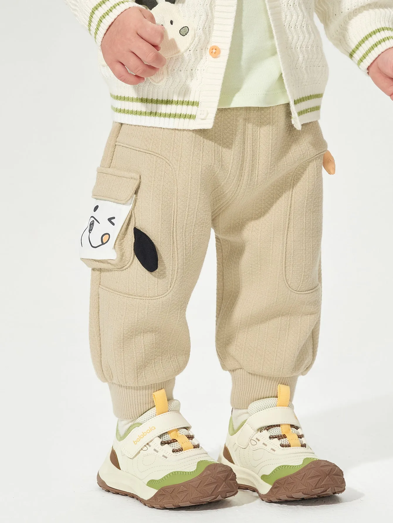 2025 Spring New Boy Baby Knitted Trousers