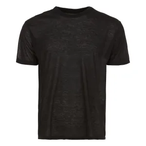 6-Pack: Men's Tagless Black Short Sleeve Shirt