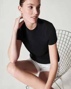 Airessentials Cap Sleeve Top ( Very Black)
