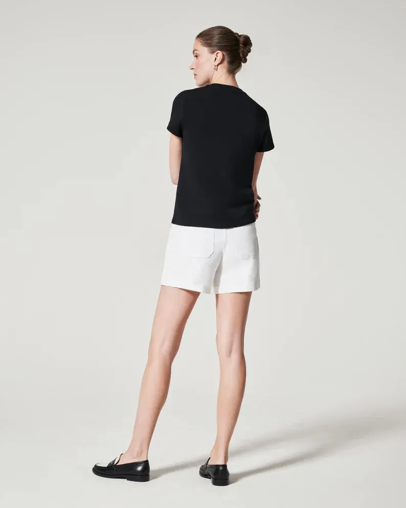 Airessentials Cap Sleeve Top ( Very Black)