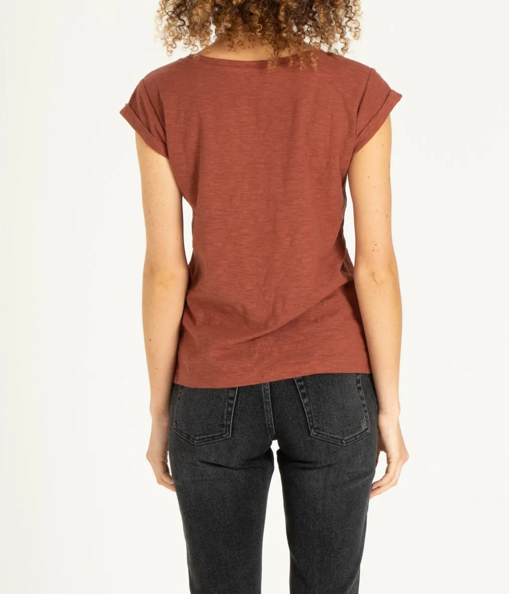 ANGEL TEE SEQUOIA SLUB