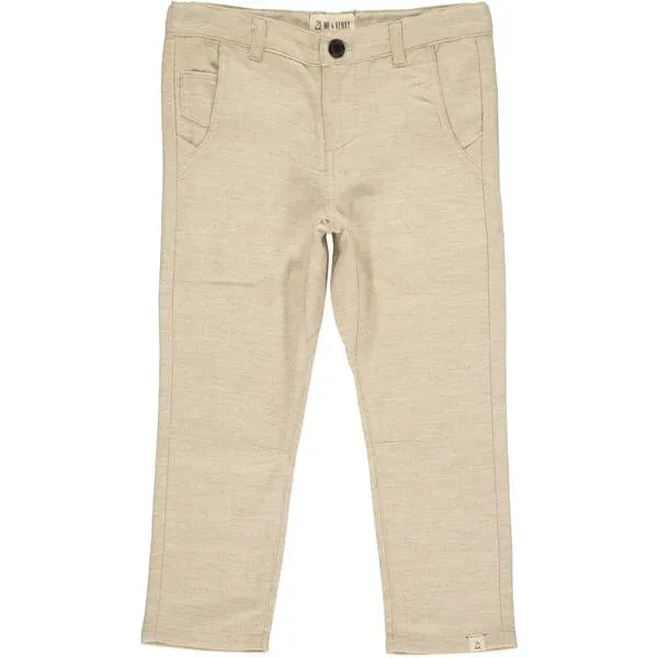 Anthony Soft Cotton Pant (beige) - Beige