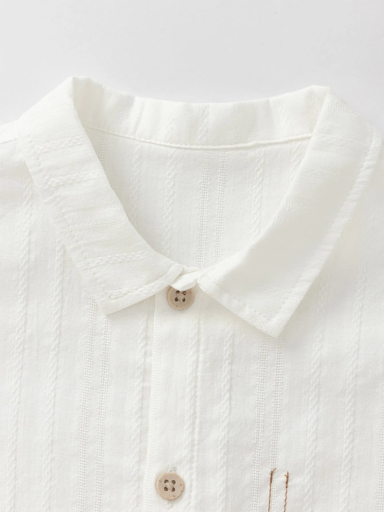 Baby Boy Woven Long Sleeve Shirt