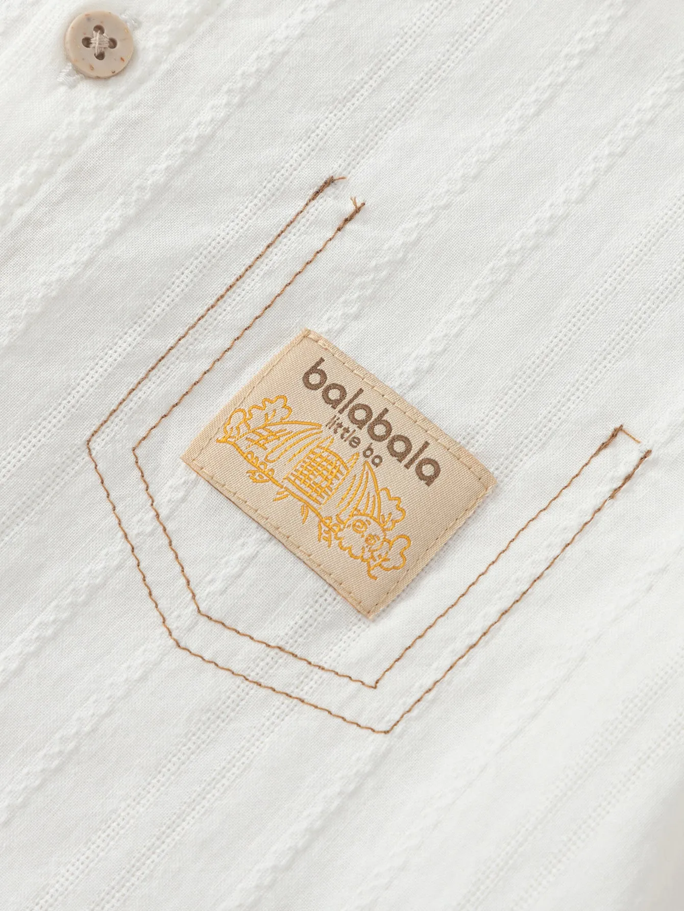 Baby Boy Woven Long Sleeve Shirt
