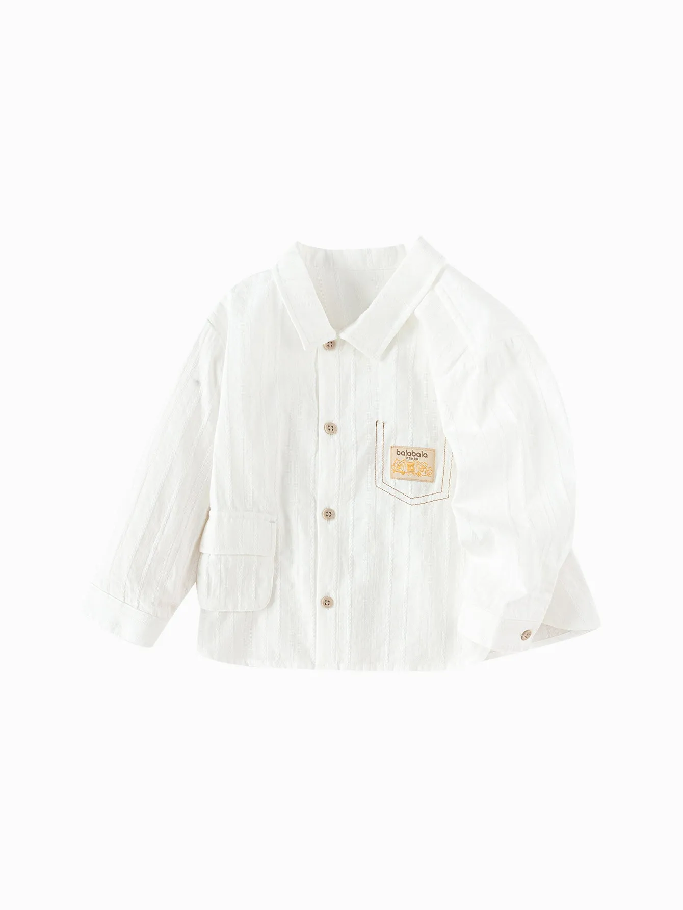 Baby Boy Woven Long Sleeve Shirt