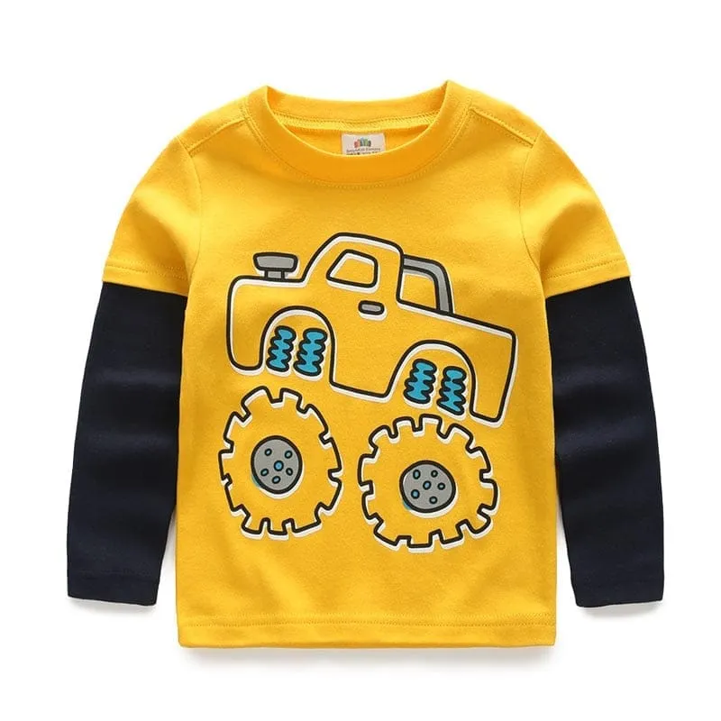 Baby Boys / Toddlers Cartoon Tee Shirt