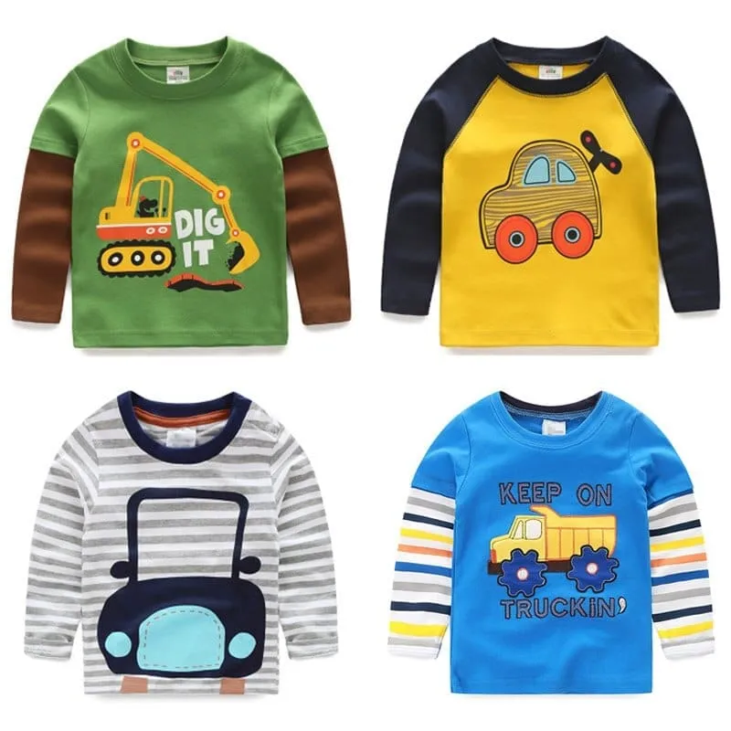 Baby Boys / Toddlers Cartoon Tee Shirt