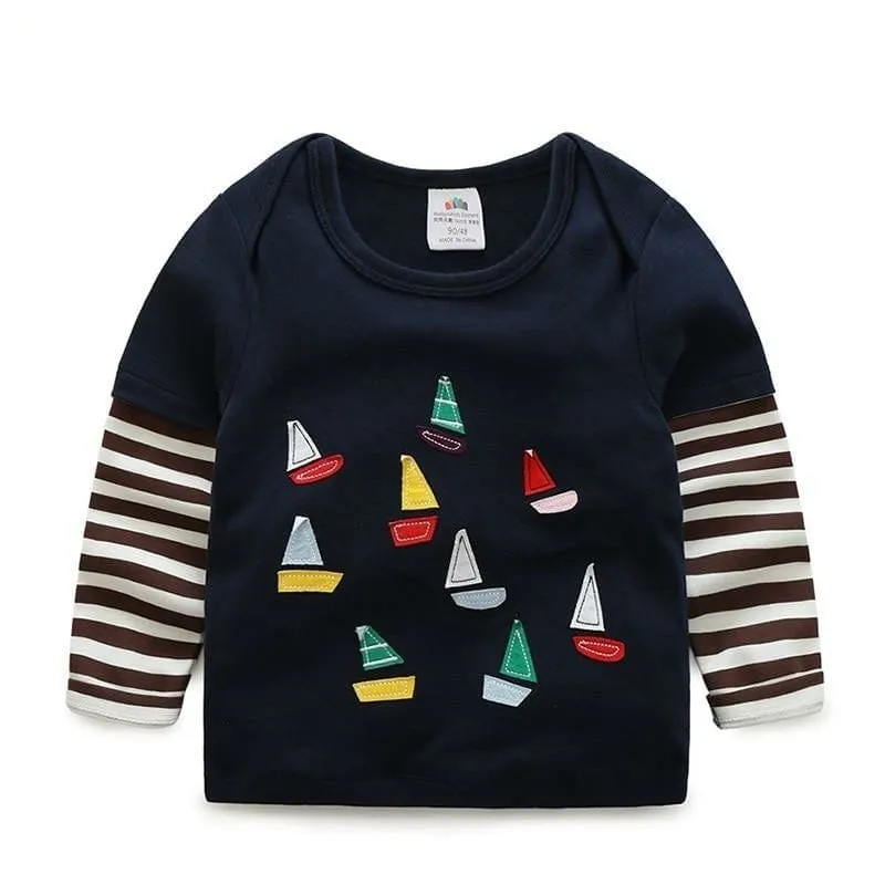 Baby Boys / Toddlers Cartoon Tee Shirt
