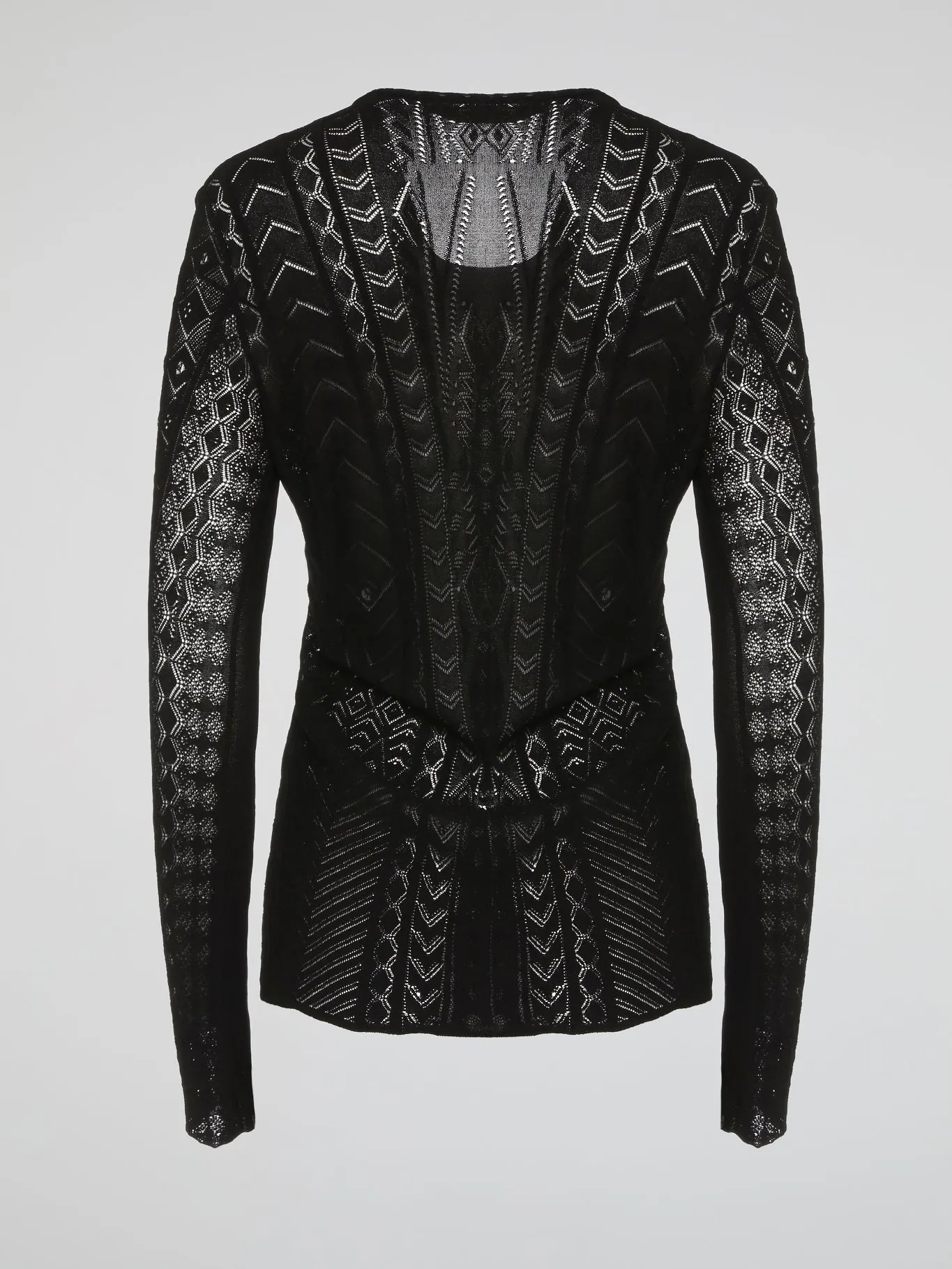 Black Knitted Top