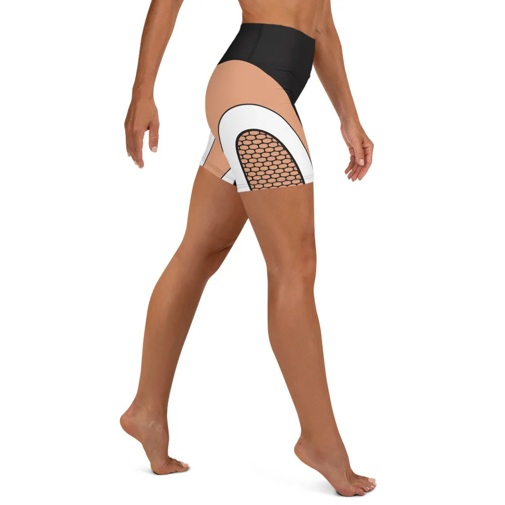 Bold Line Yoga Shorts