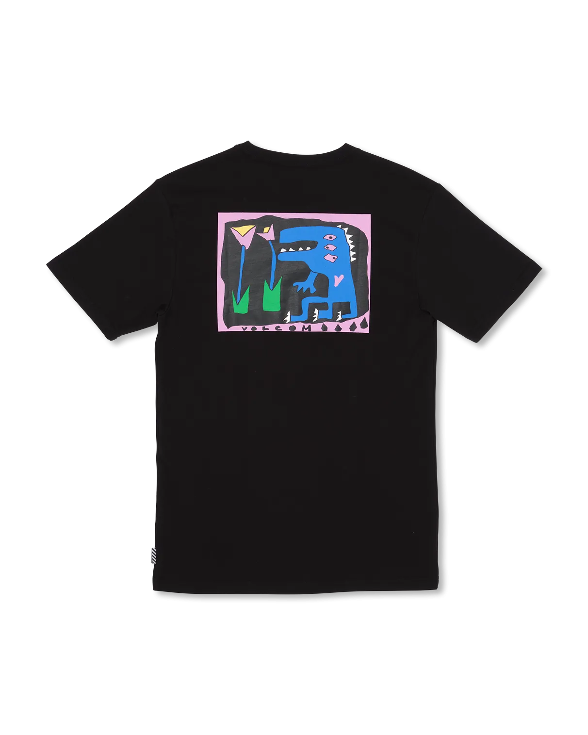 Boys Arthur Dino T-Shirt in Black