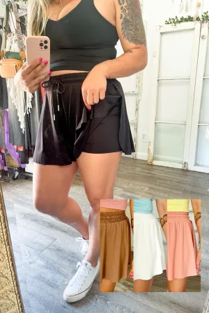 Breezy Athletic Drawstring Shorts