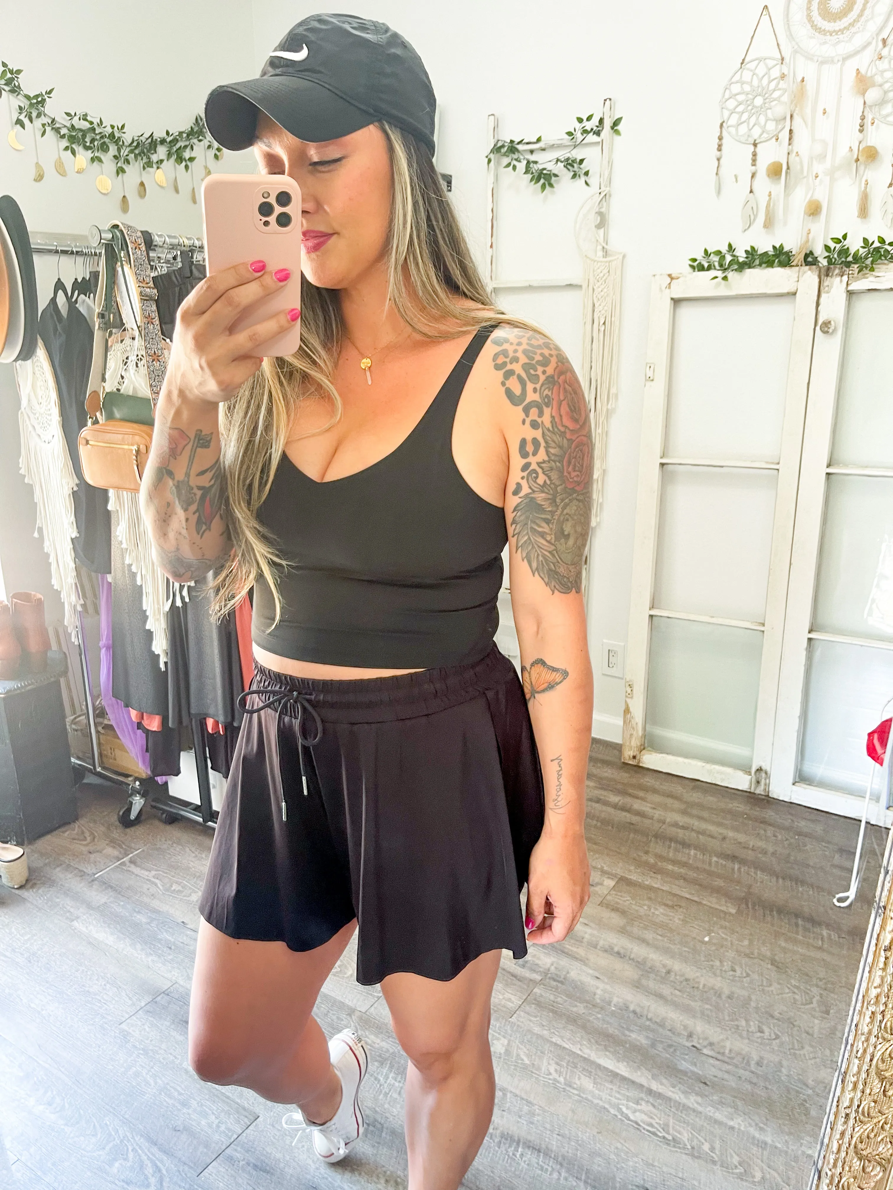 Breezy Athletic Drawstring Shorts