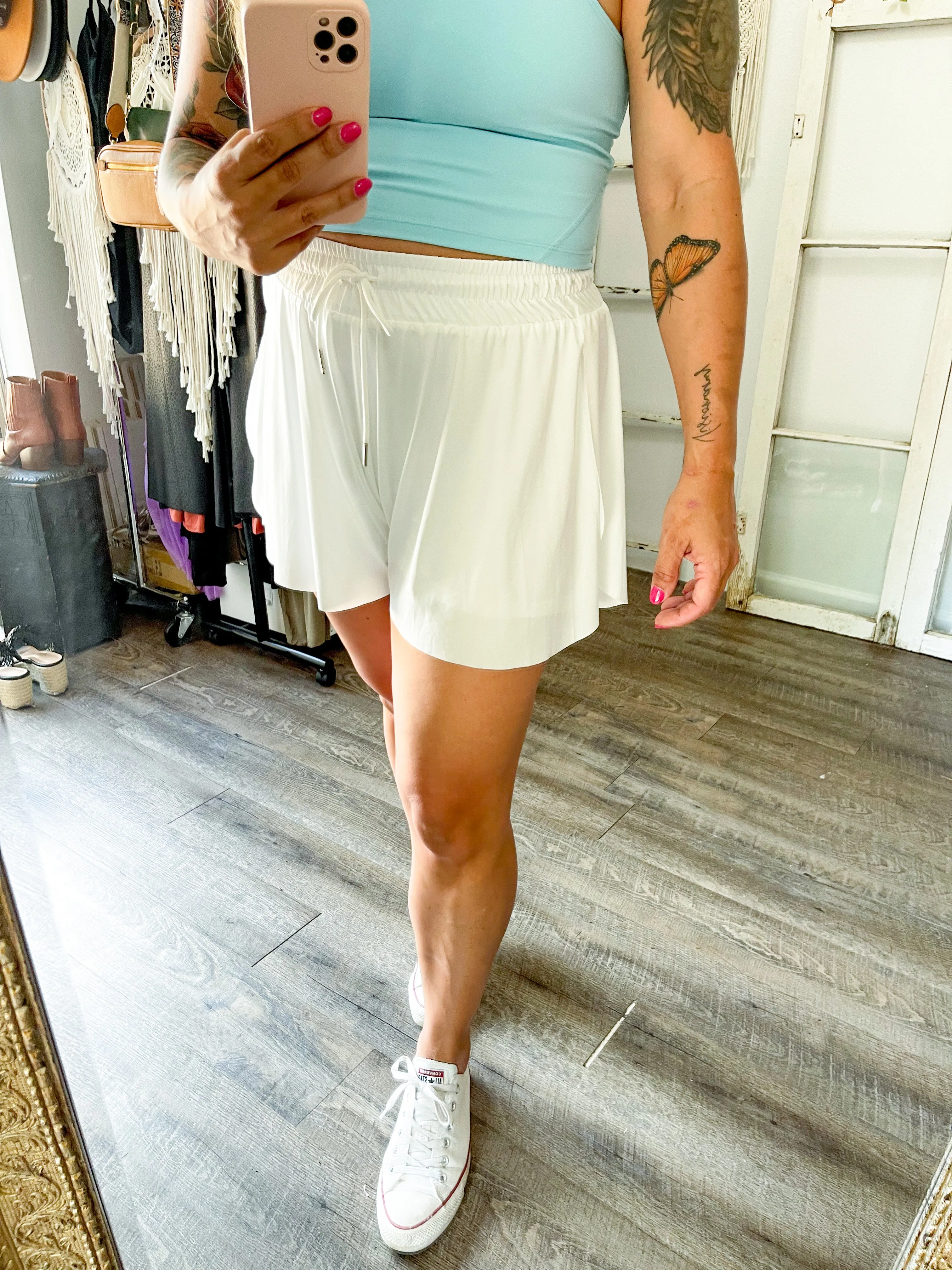 Breezy Athletic Drawstring Shorts