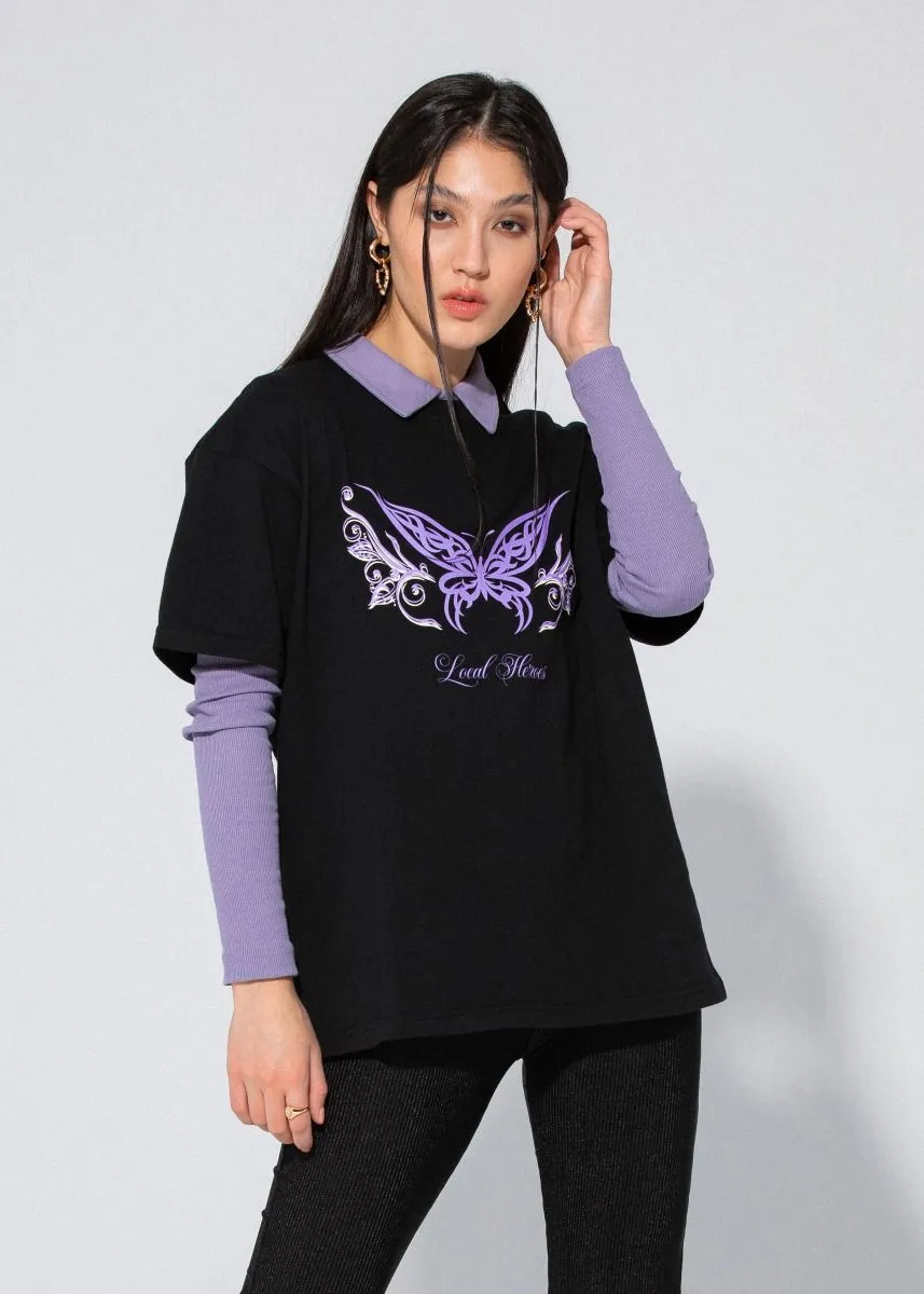 BUTTERFLY TRIBAL TEE