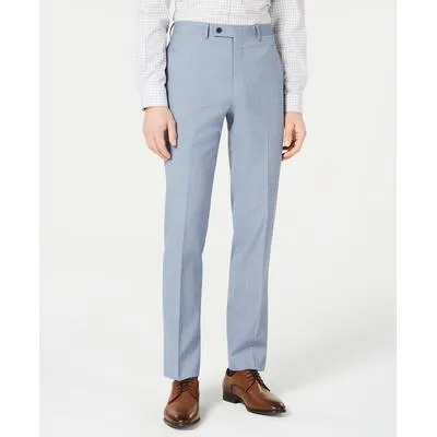 Calvin Klein Mens Slim fit Dress Pants 30 / 30 Light Blue