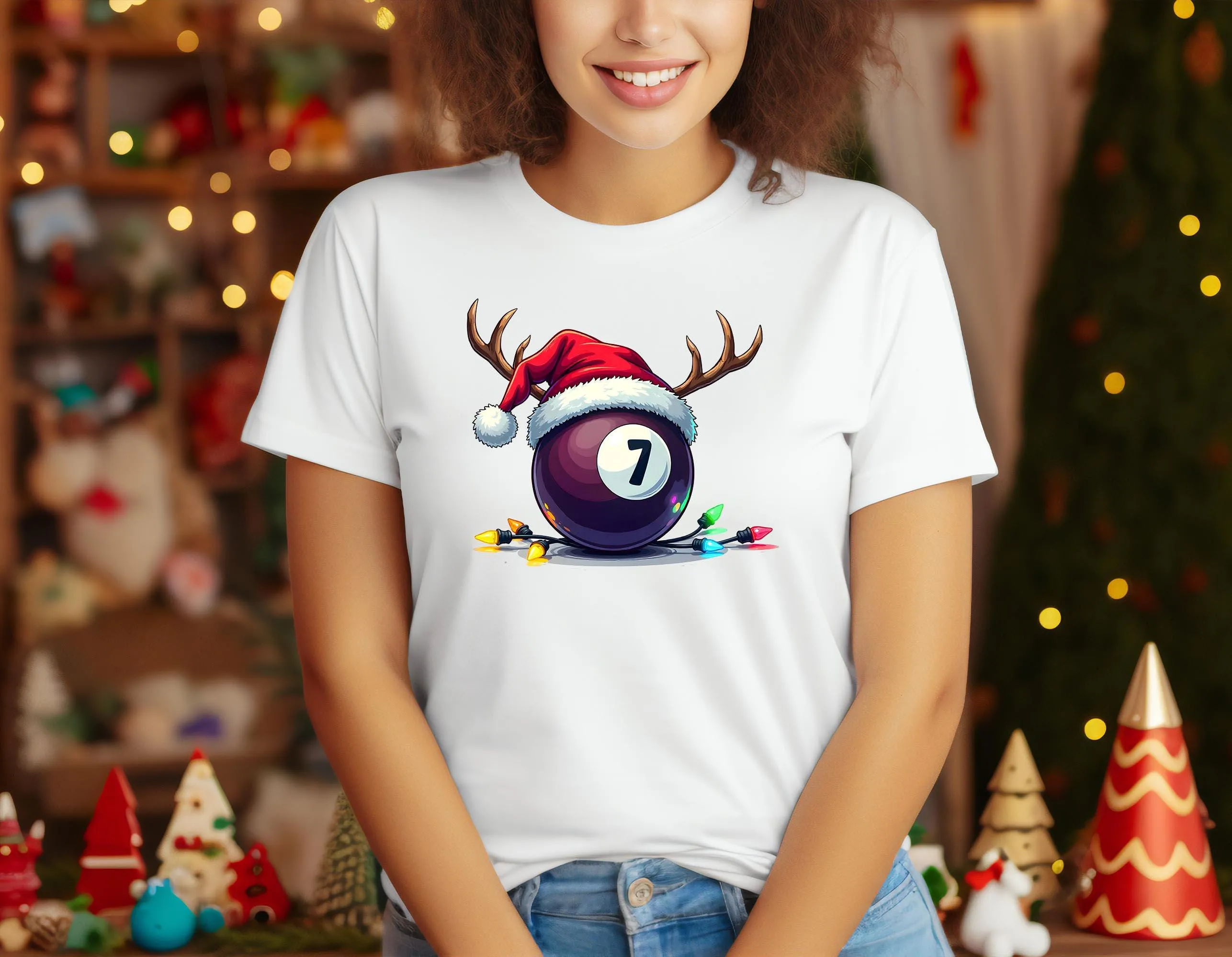 Christmas Sports Ball Shirt, Christmas Baseball Tee, Christmas Football Shirt