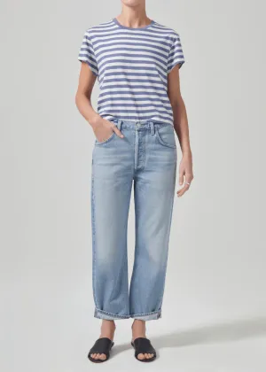 Citizens of Humanity Kyle Tee Adobe Stripe