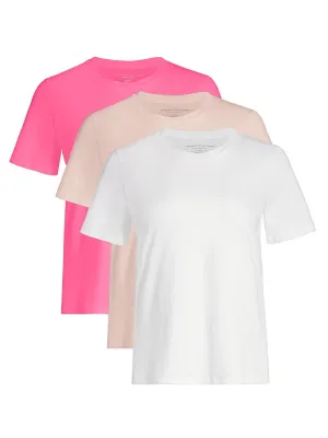 Cotton 'Silk Touch' Crewneck 3-Piece Gift Pack