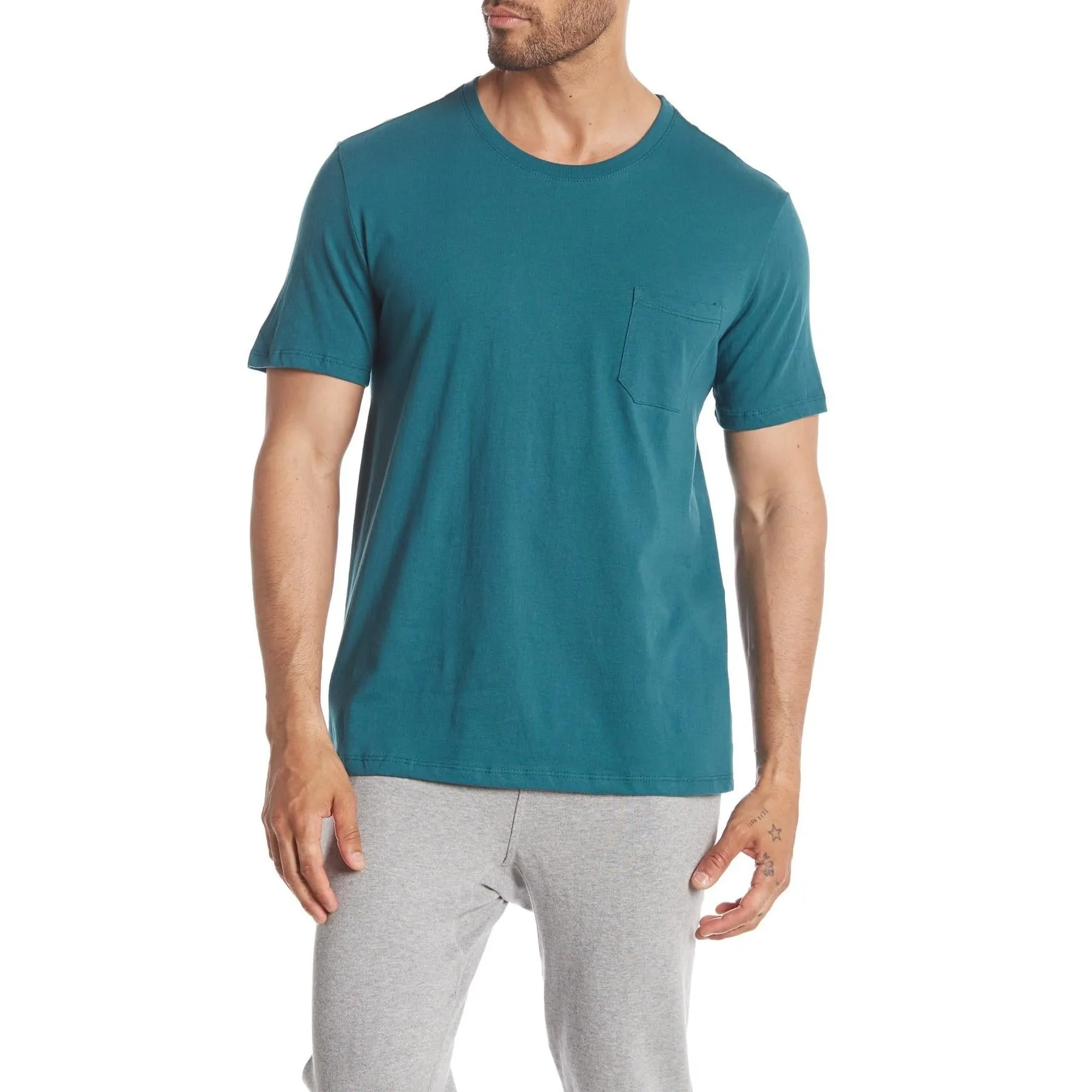 Crew Pocket Tee (Green)