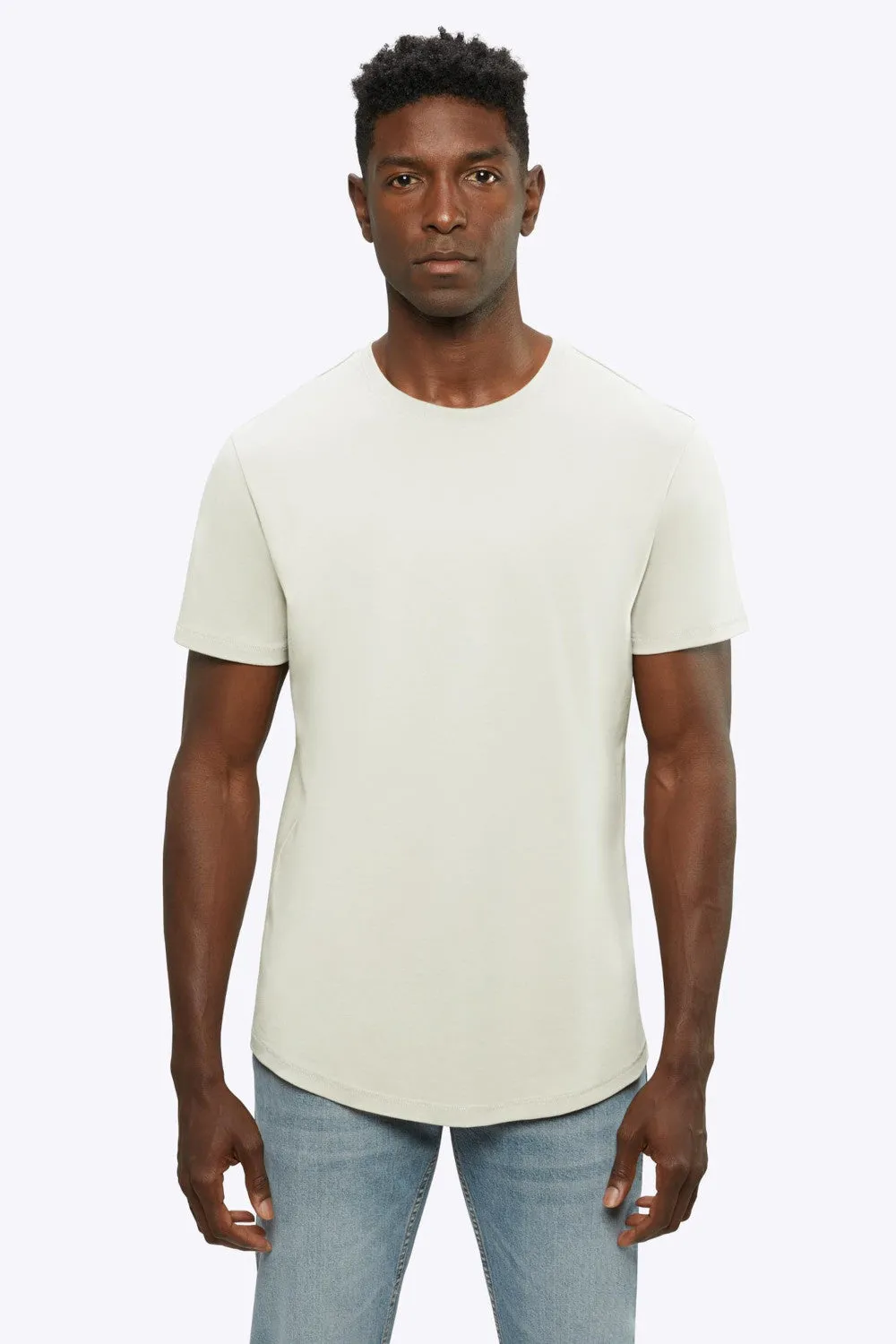 Cuts Clothing Interknit Prima Tee in Ivory