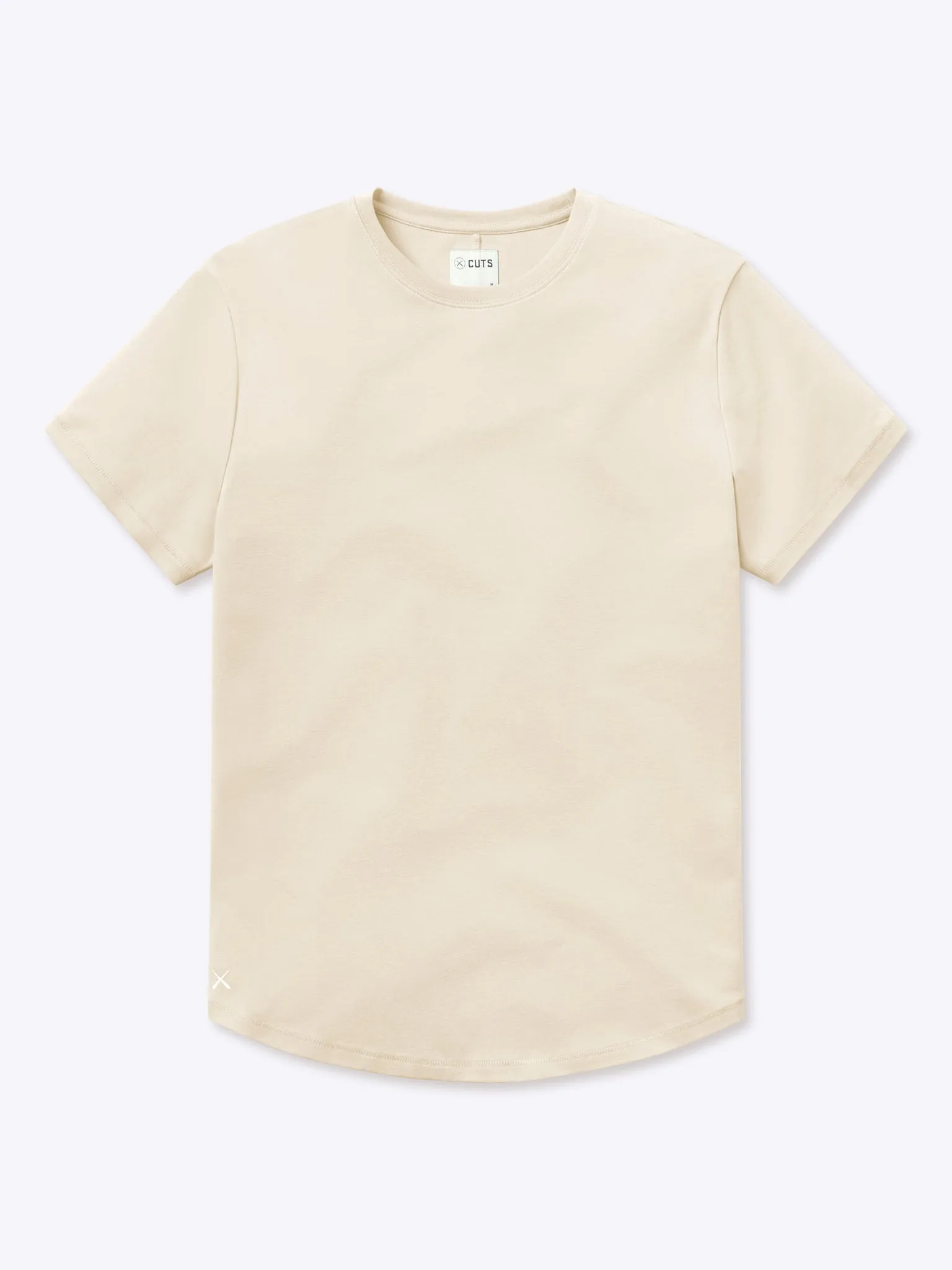 Cuts Clothing Interknit Prima Tee in Ivory