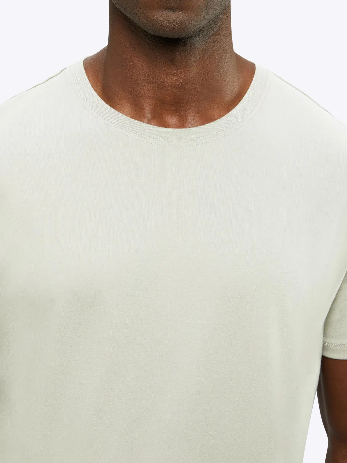 Cuts Clothing Interknit Prima Tee in Ivory