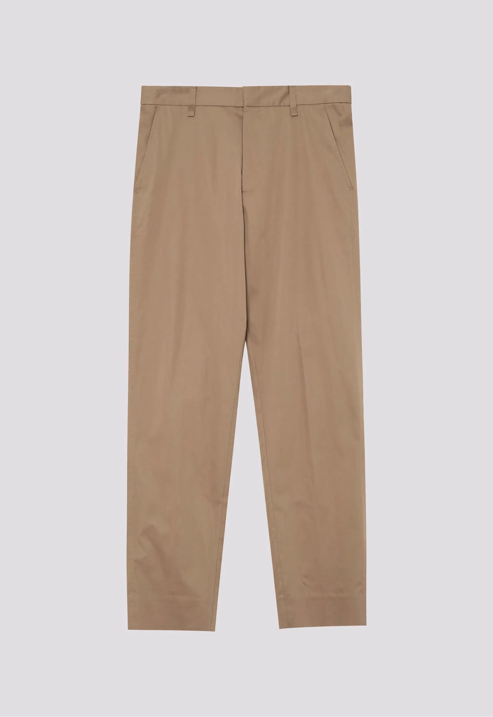 Darcy Cotton Sateen Pant - Upstate Tan