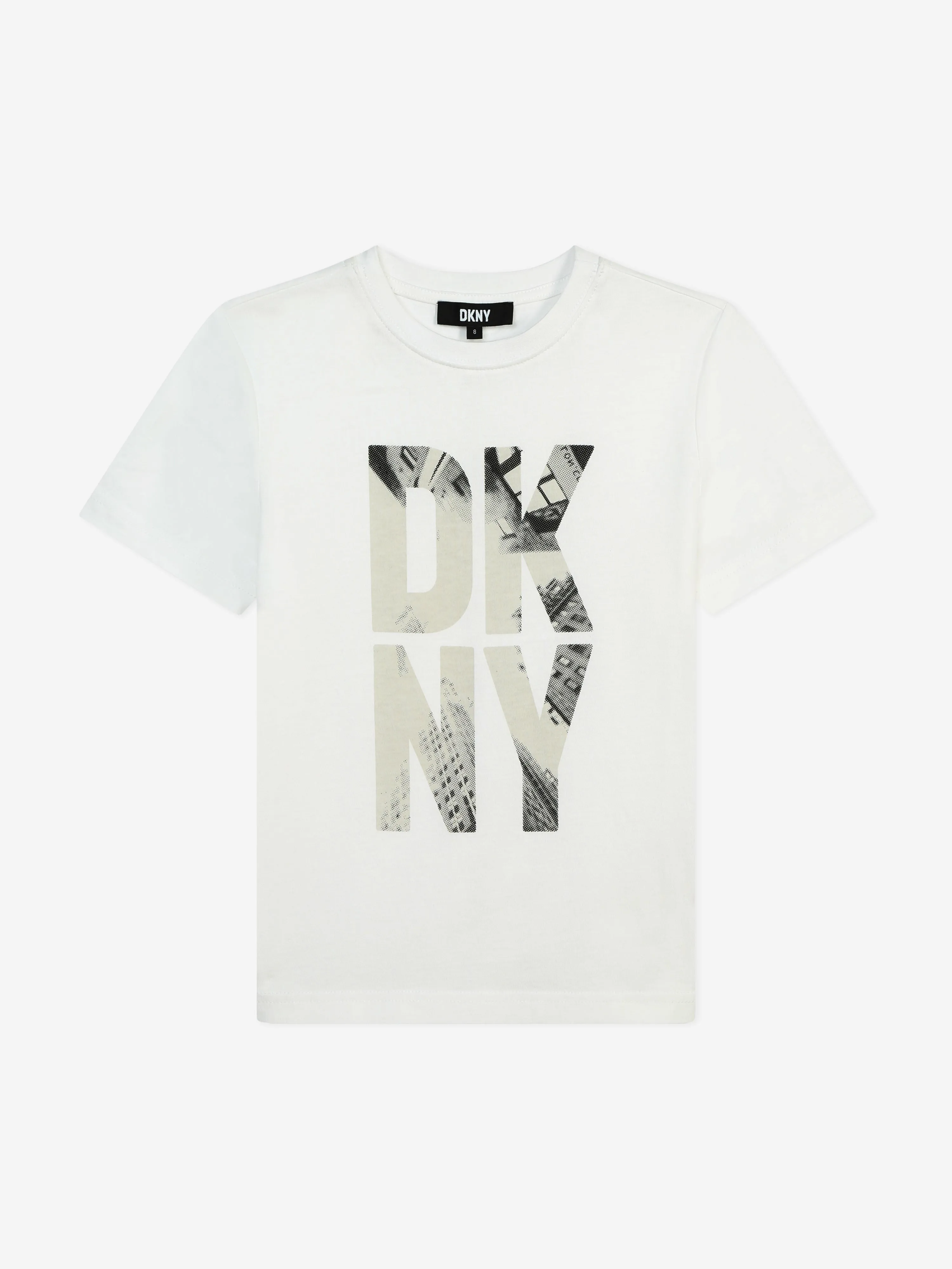 DKNY Boys T-Shirt And Shorts Set in White