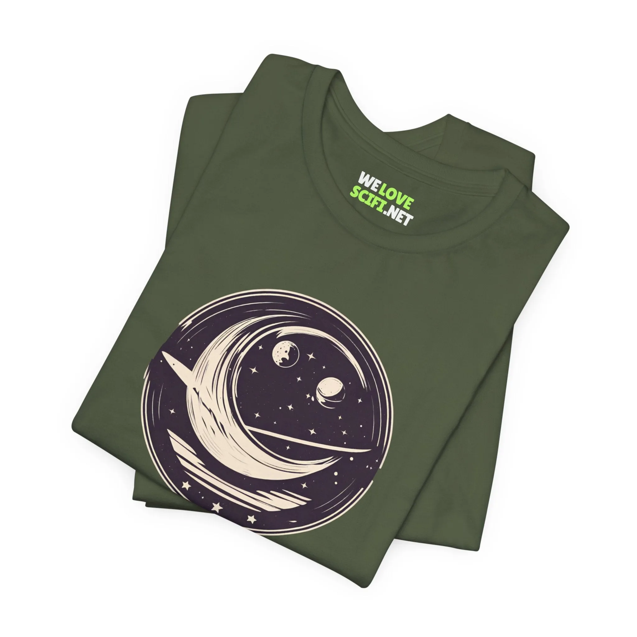 Don't Look Up SpaceArt Sci-Fi T-Shirt