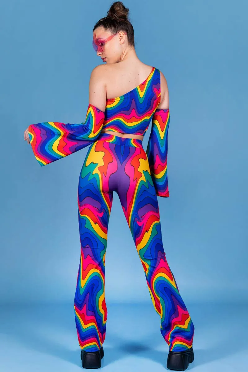 Drip & Dazzle Flare Pants
