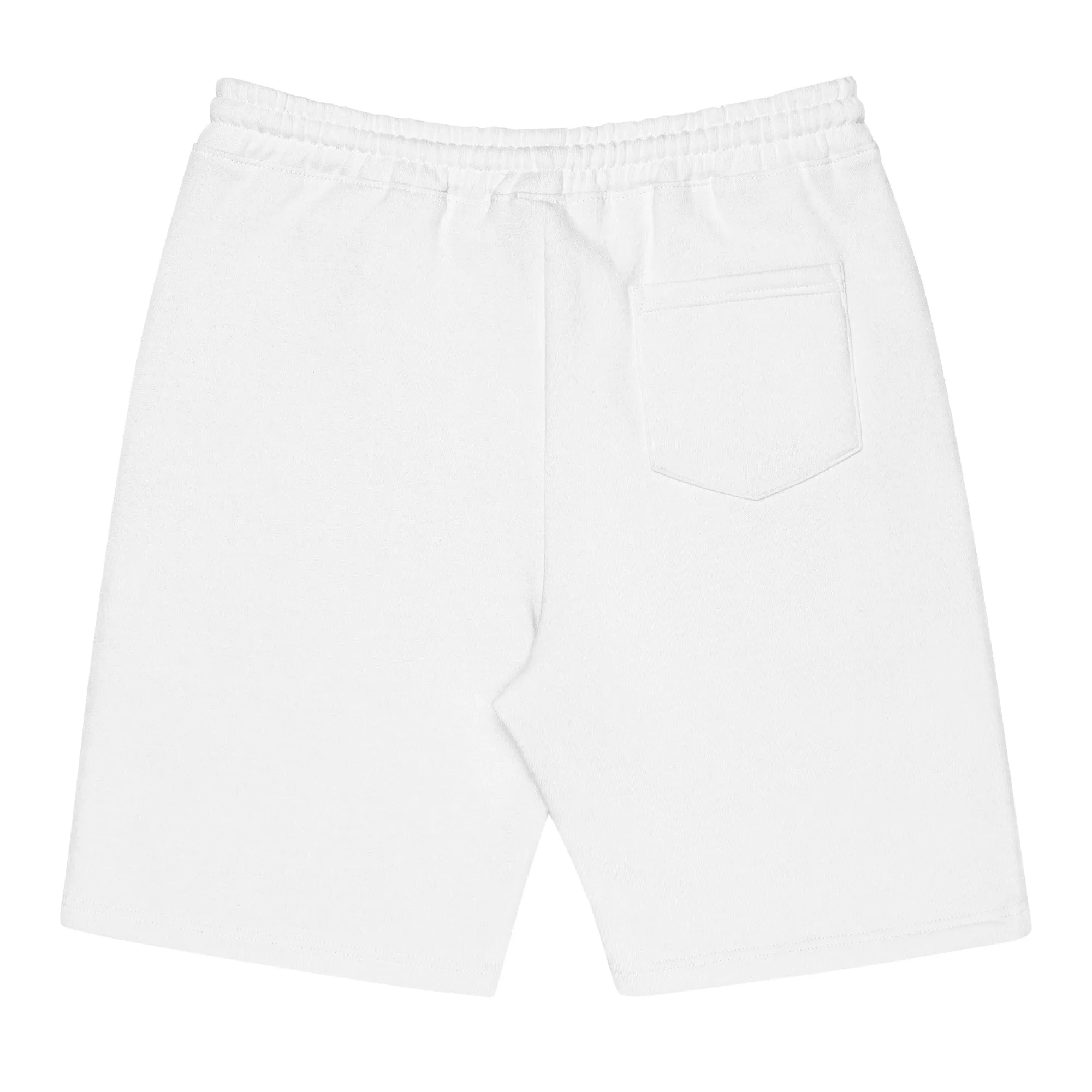 ELEVATE Fleece Shorts (White)