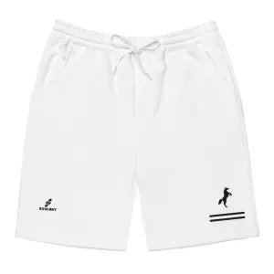 ELEVATE Fleece Shorts (White)