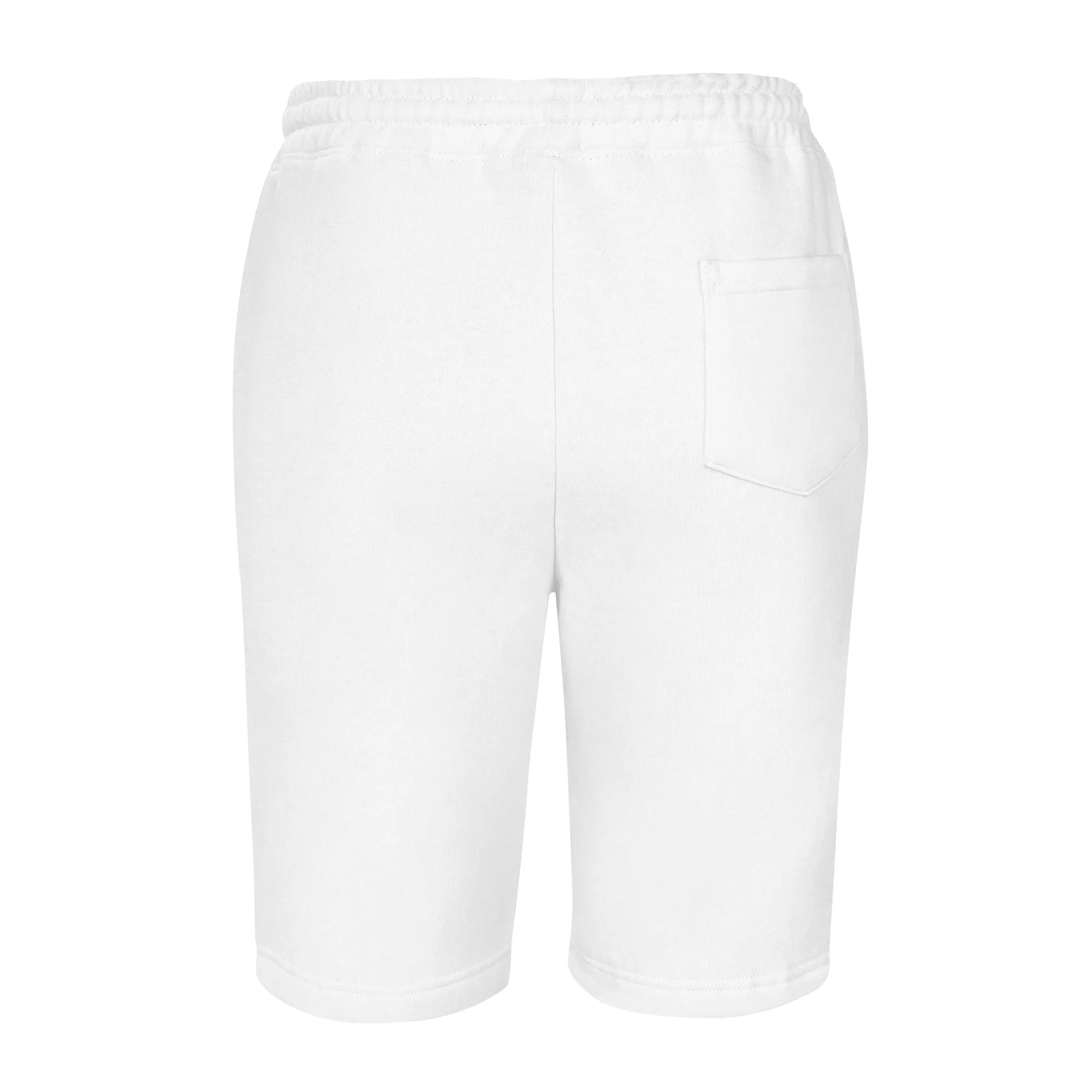 ELEVATE Fleece Shorts (White)