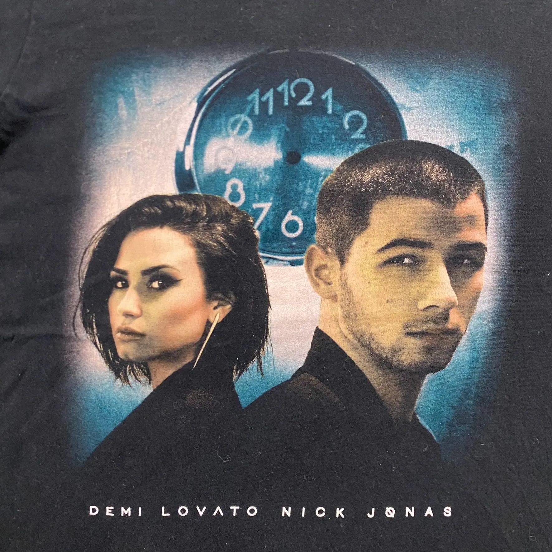 Essential Demi Lovato Nick Jonas Concert Band Tour T-Shirt