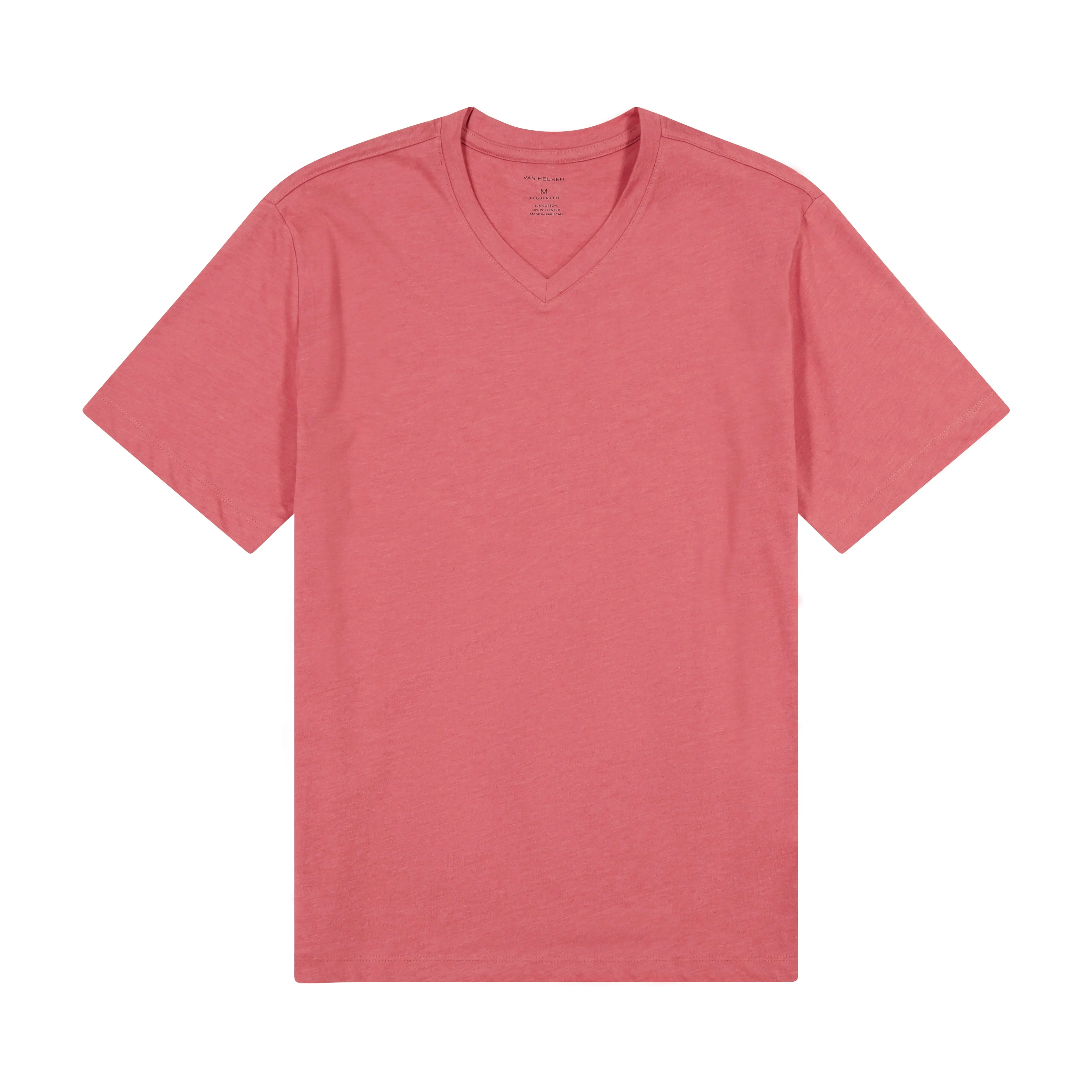 Essential Stain Shield V-Neck Short Sleeve Basic Tee Shirt
