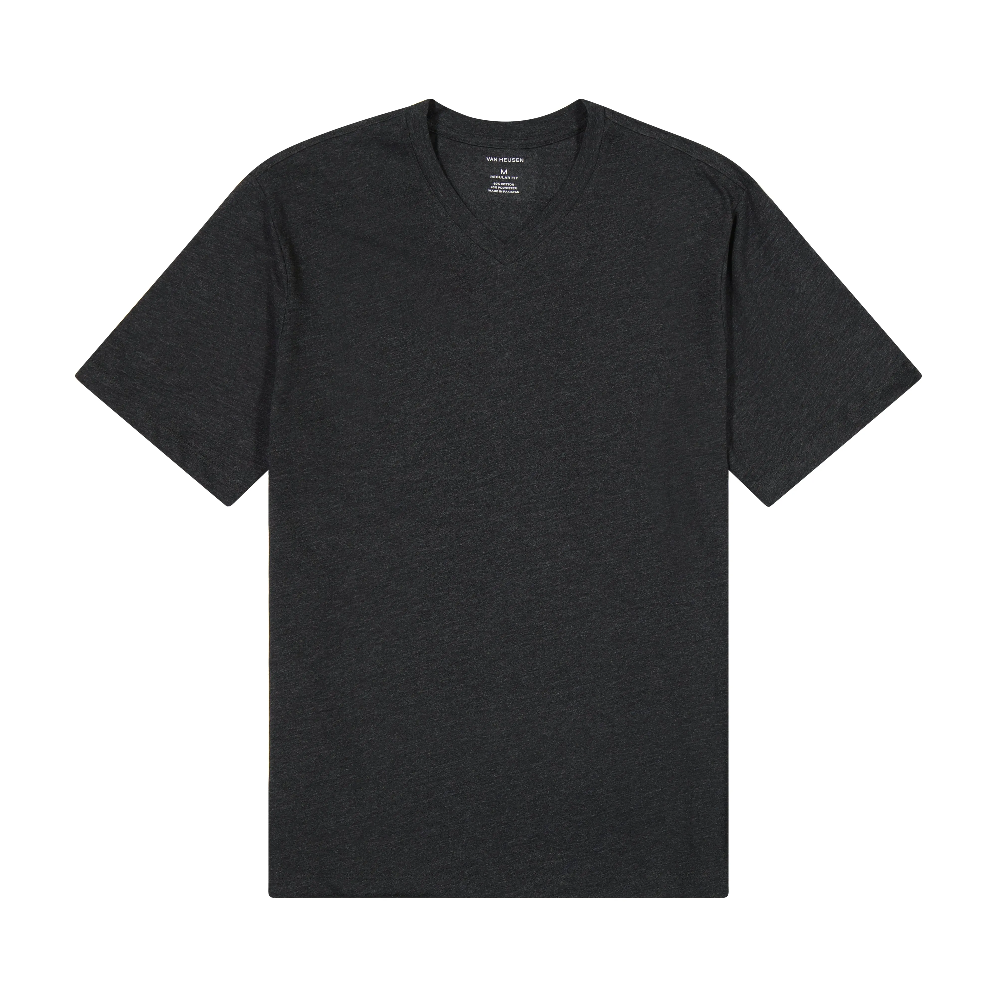 Essential Stain Shield V-Neck Short Sleeve Basic Tee Shirt