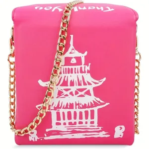 Fashionable Chinese Takeout Crossbody Bag