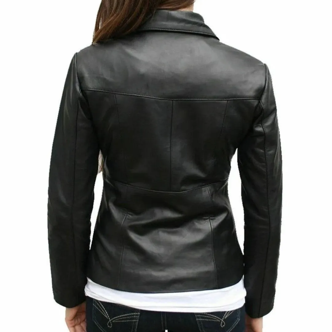 Fashionable Leather Shirts For Women