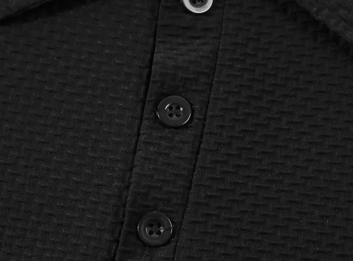 FitVille Men's Breathable Mesh Polo Shirt