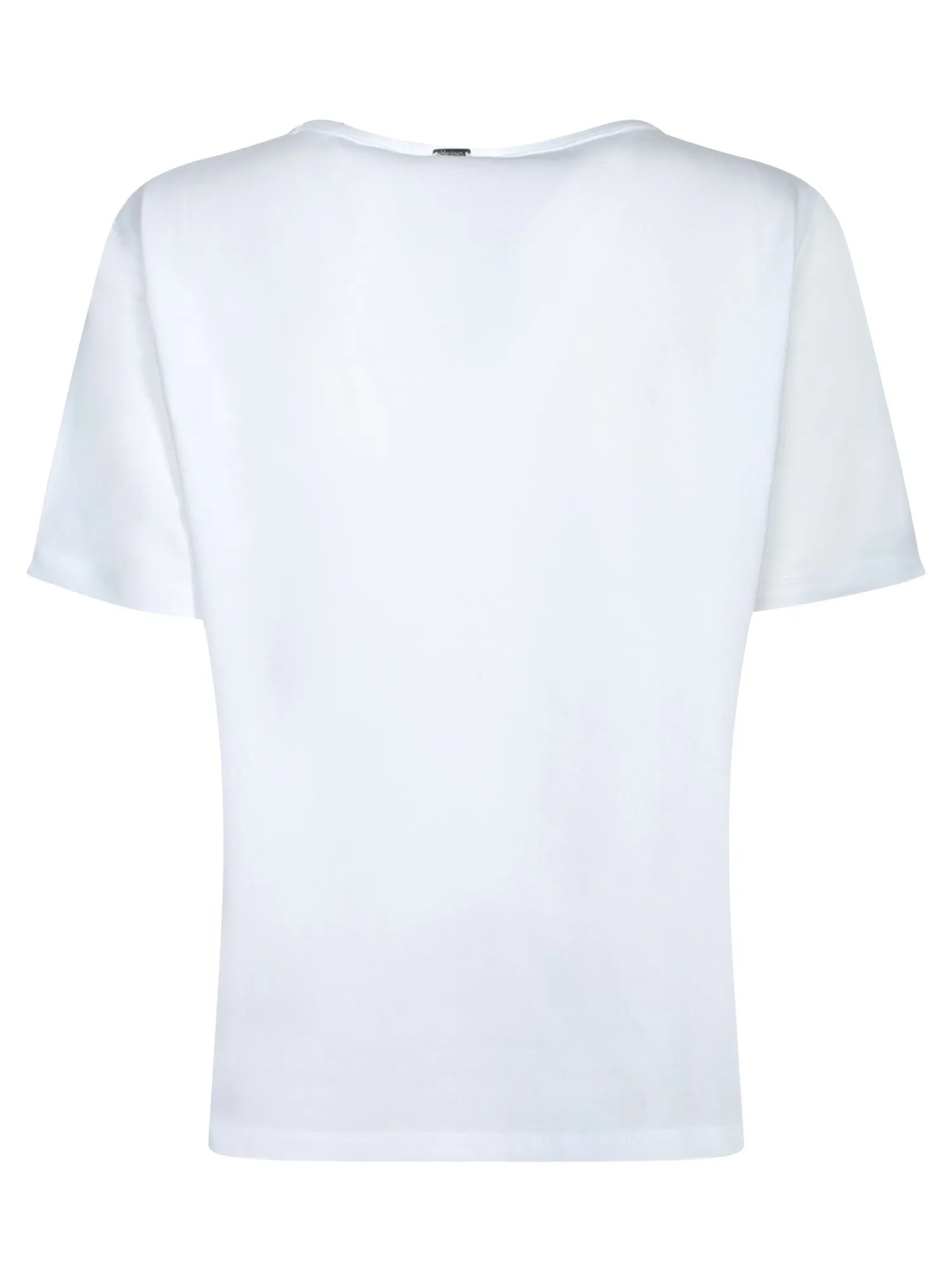 Foil Print  White-Bronze T-Shirt