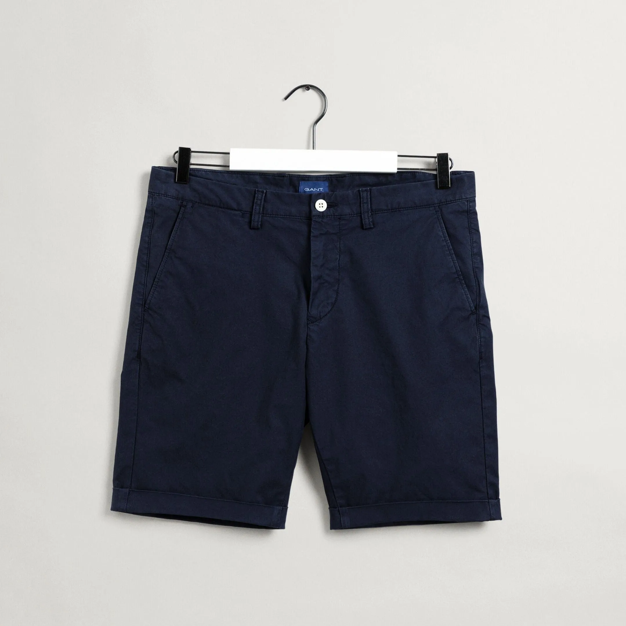 GANT Allister Regular Fit Sunfaded Shorts in Marine