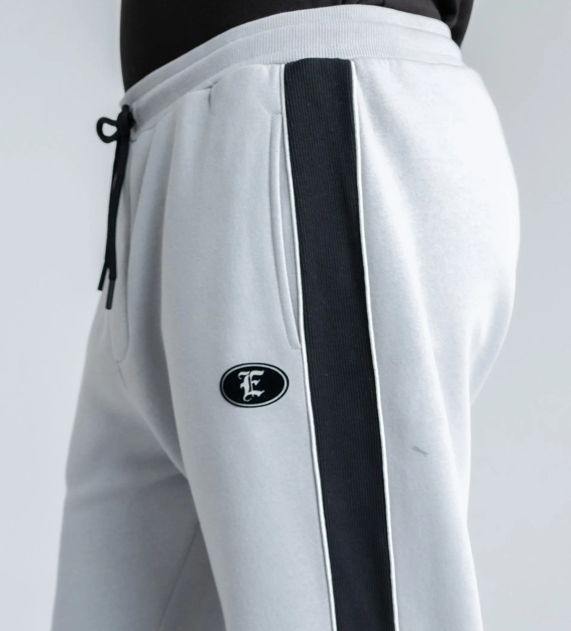 Grey fleece fusion trackpant