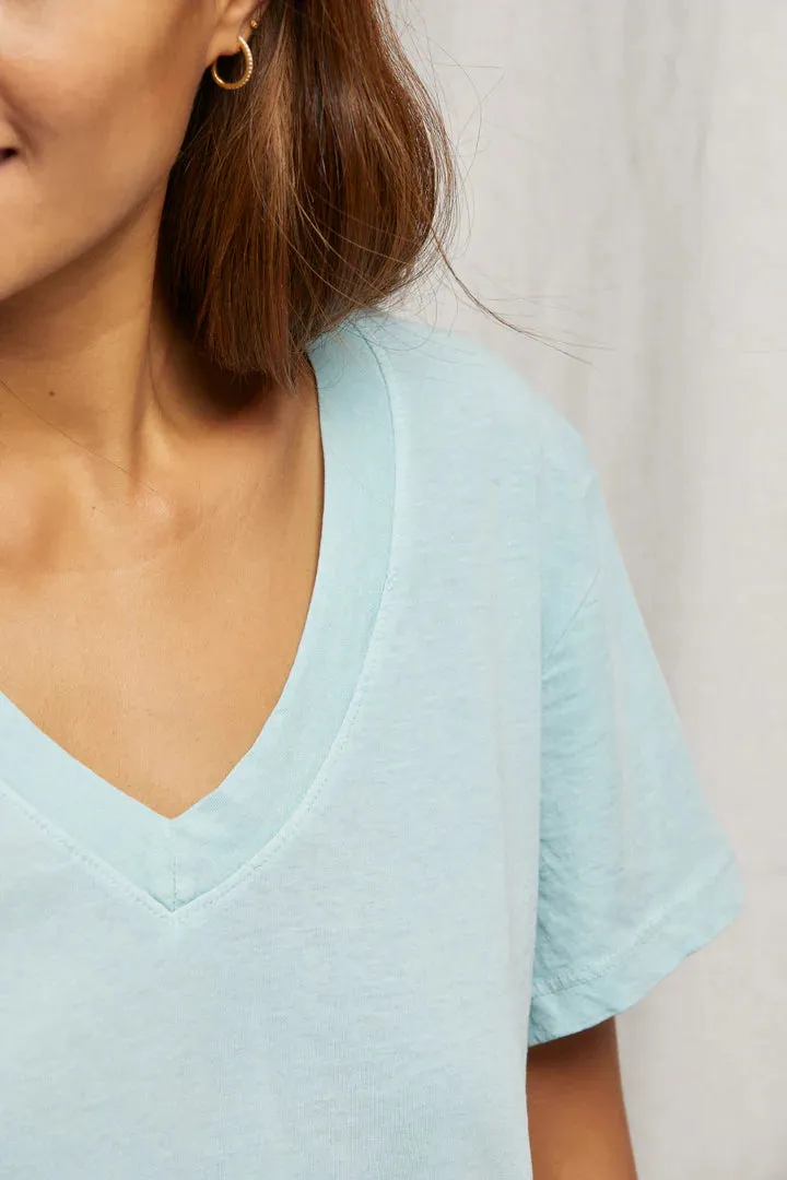 Hendrix Boxy Vneck Tee