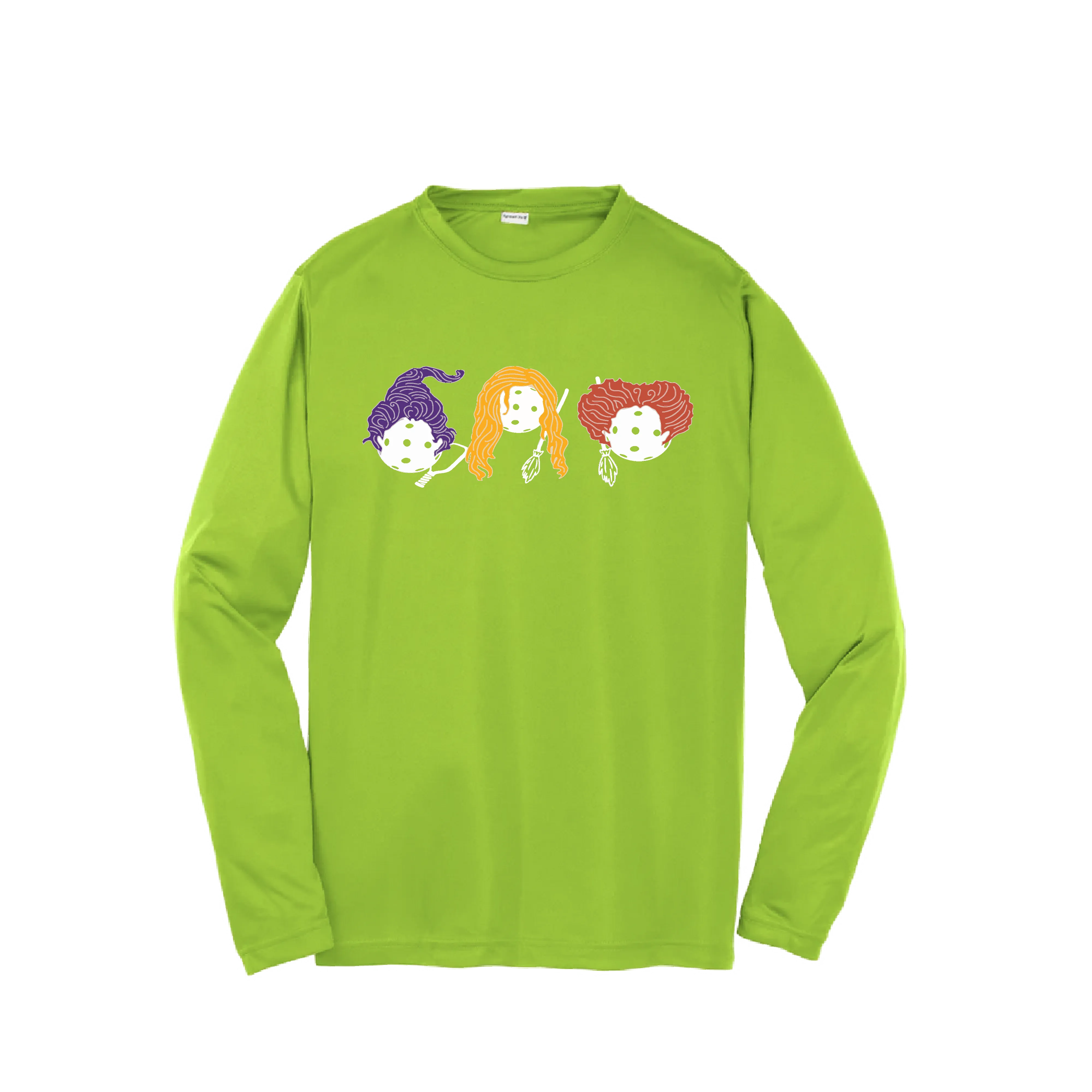 Hocus Pocus | Youth Long Sleeve Pickleball Shirts | 100% Polyester