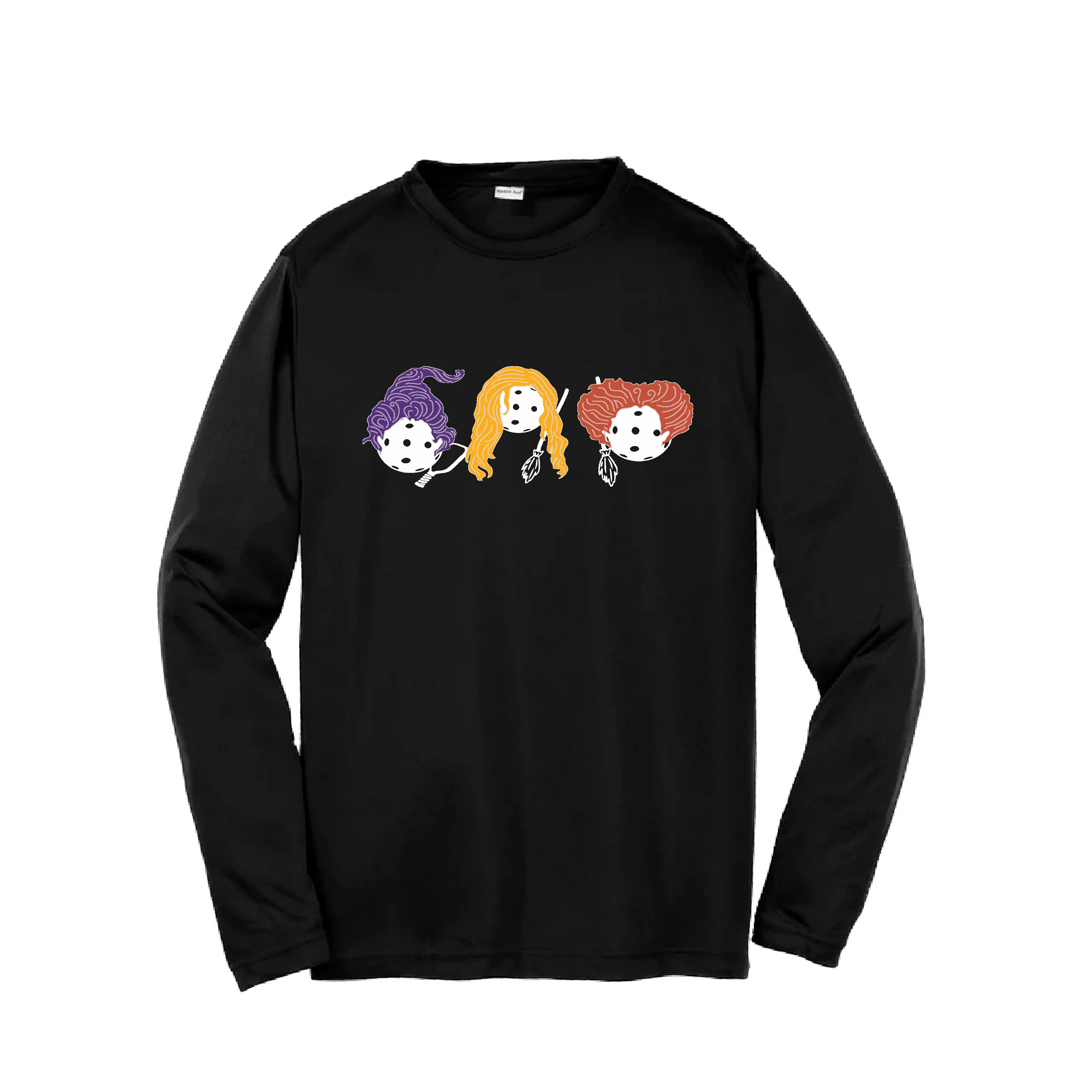Hocus Pocus | Youth Long Sleeve Pickleball Shirts | 100% Polyester