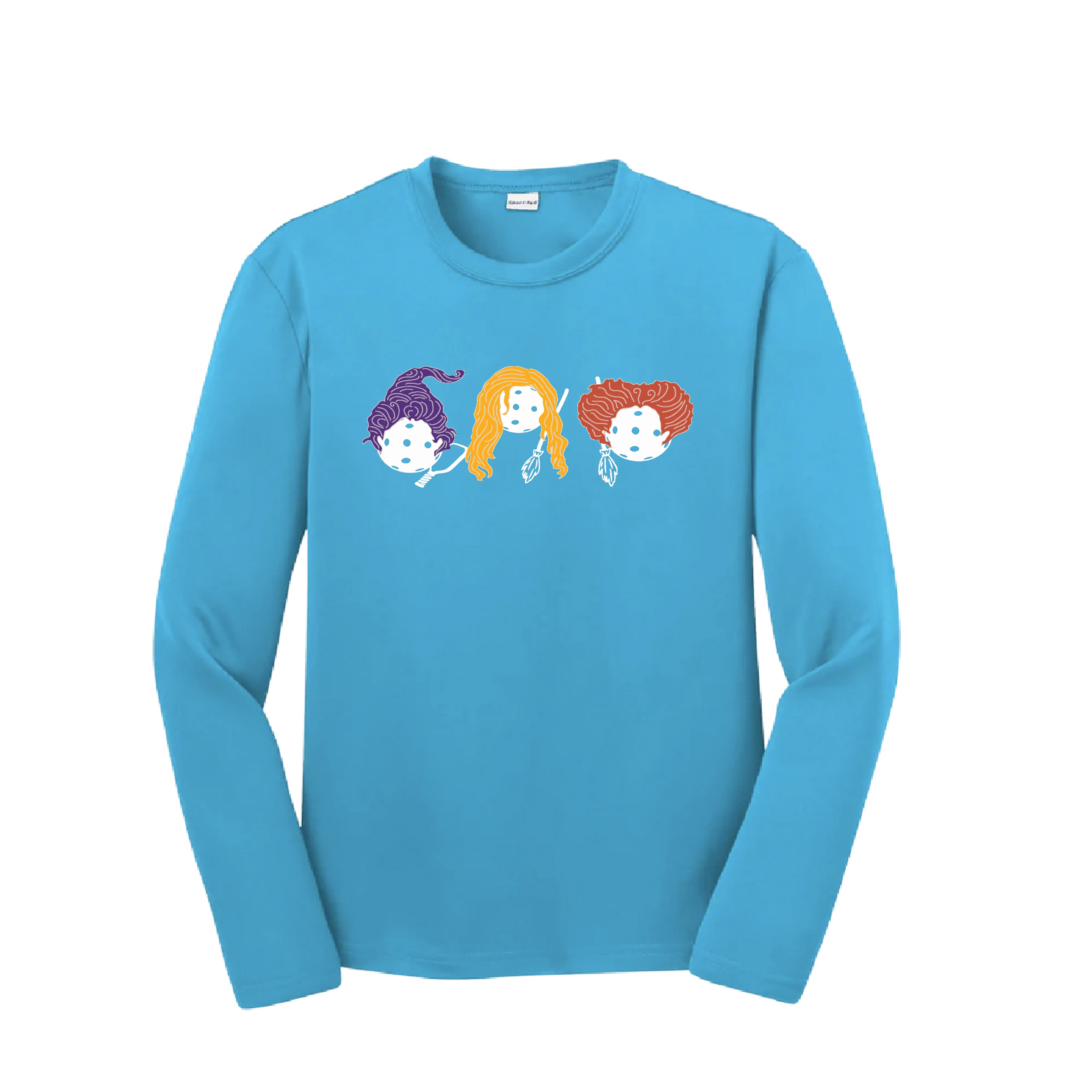 Hocus Pocus | Youth Long Sleeve Pickleball Shirts | 100% Polyester
