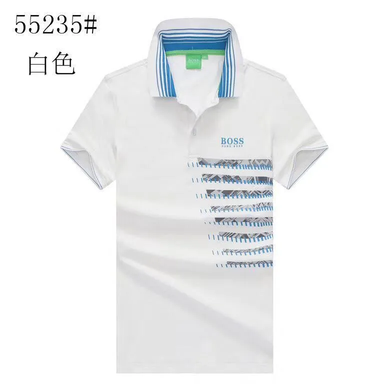 Hugo Boss White Fashionable Polo Shirt