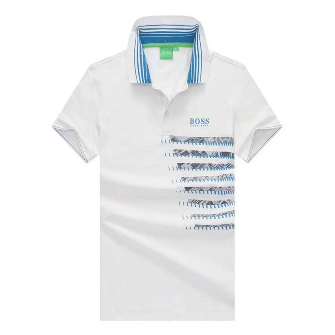 Hugo Boss White Fashionable Polo Shirt